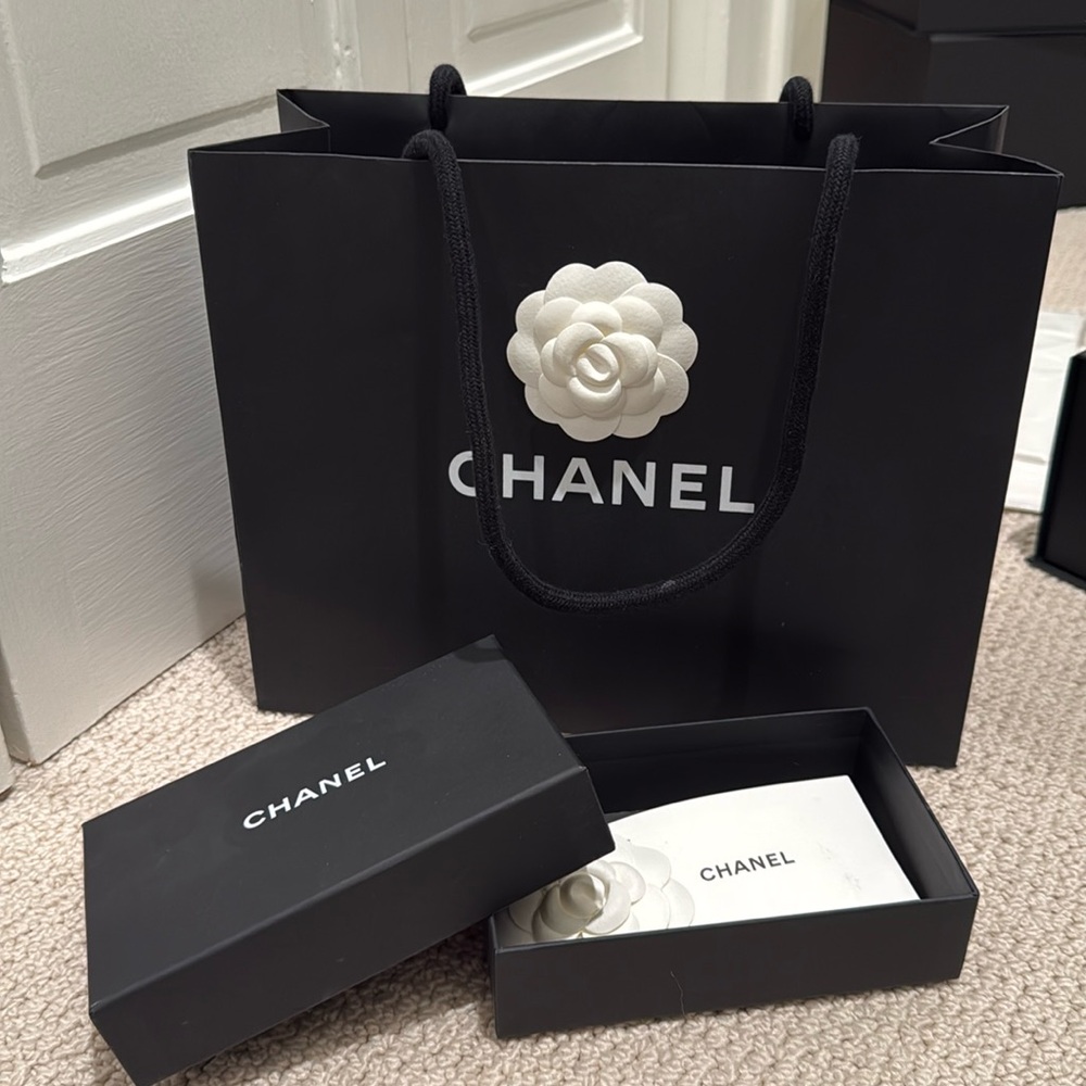 Chanel box and bag